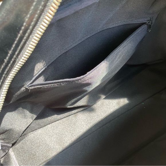 MTV Vintage black faux leather large purse - Picture 9 of 11